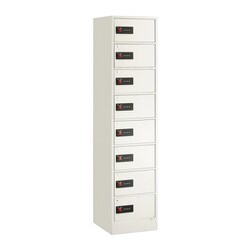 貴重品保管庫（ダイヤルナンバーロック ホワイト LK-408W