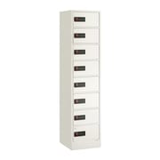 貴重品保管庫(ダイヤルナンバーロック ホワイト LK-408W