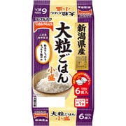 新潟県産大粒ごはん 小盛(分割) 6食(100g×2)×3