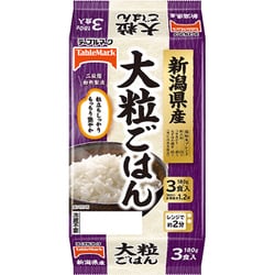新潟県産大粒ごはん 3食 180g×3