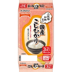 国産こしひかり 3食 180g×3