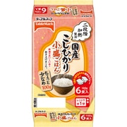 国産こしひかり 小盛ごはん(分割) 6食入/600g(100g×2食)×3個