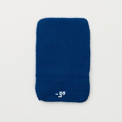 square W for camera-lens S 長方形・厚地タイプ ブルー G03LSBL