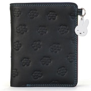 MY13684 [my walit×miffy 2つ折りウォレット ブラックペース]
