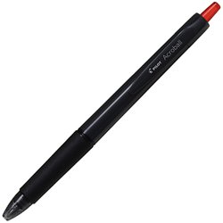 油性ボールペン アクロボール 0.7mm ブラック（赤インキ） BAB-17-BR