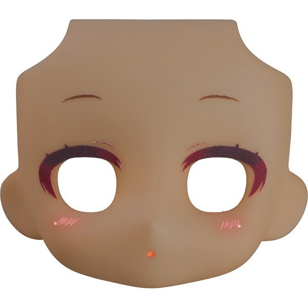 ねんどろいどどーる かすたむフェイスパーツ ジト目：メイク有り cinnamon [フィギュア用アクセサリー]