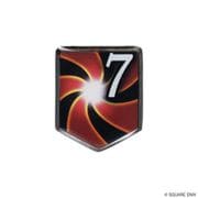 ファイナルファンタジーXIV ステータス効果ピンバッジ 被ダメージ上昇 [キャラクターグッズ 2025年4月再生産]