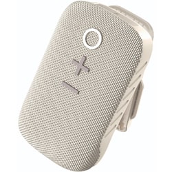 goSPKR Bluetoothクリップオンスピーカー ベージュ SPKR-GO-BG