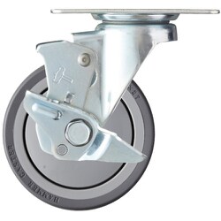 ハンマー 静シリーズ 自在 SP付 ウレタンB車100mm 413BBE-UZ100