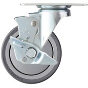 413BBE-UZ100 [ハンマー 静シリーズ 自在 SP付 ウレタンB車100mm]