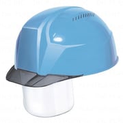 AA23-CSV-HA8-KP-LB/S [DIC 超軽量 透明バイザーヘルメット（シールド面付） AA23-CSV KP ライトブルー/スモーク]