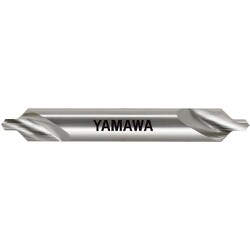 ヤマワ 強ねじれ溝A形90° センタ穴ドリル CE-Q 8X90゜X18 CE-Q-8X90X18