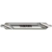 ヤマワ 強ねじれ溝A形90° センタ穴ドリル CE-Q 8X90゜X18 CE-Q-8X90X18