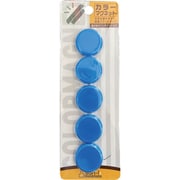 サンケー カラーマグネット 30Φ 青 5個入 CMRS-30-BU