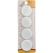 サンケー カラーマグネット 40Φ 白 4個入 CMRS-40-WH