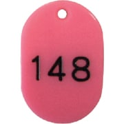 CR-BG32-PI [クラウン 番号札 番号入〔小101-200桃【31264】]