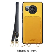 WORK24MPAO-PMP-AR8 [AQUOS R8 用 小銭入れ付きスマホケース/PUレザー/ストラップ付き パンプキン]