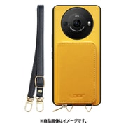 WORK24MPAO-PMP-AR8P [AQUOS R8 pro 用 小銭入れ付きスマホケース/PUレザー/ストラップ付き パンプキン]