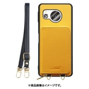 WORK24MPAO-PMP-ASE8 [AQUOS sense8 用 小銭入れ付きスマホケース/PUレザー/ストラップ付き パンプキン]