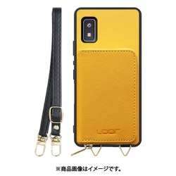 WORK24MPAO-PMP-AWISH [AQUOS wish/wish2 用 小銭入れ付きスマホケース/PUレザー/ストラップ付き パンプキン]