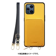 WORK24MPOPP-PMP-OFDX3P [Find X3 Pro 用 小銭入れ付きスマホケース/PUレザー/ストラップ付き パンプキン]