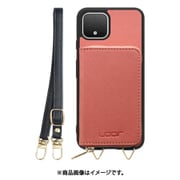 WORK24MPGG-CSM-PX4 [Google Pixel4 用 小銭入れ付きスマホケース/PUレザー/ストラップ付き コスモス]