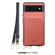 WORK24MPGG-CSM-GPX6 [Google Pixel6 用 小銭入れ付きスマホケース/PUレザー/ストラップ付き コスモス]