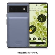 WORK56SCGG-BU-GPX6 [Google Pixel6 用 折り畳み式カードポケット/本革/4枚収納 ブルー]