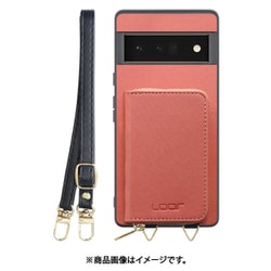 WORK24MPGG-CSM-GPX6P [Google Pixel6 Pro 用 小銭入れ付きスマホケース/PUレザー/ストラップ付き コスモス]