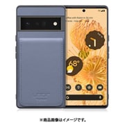 WORK56SCGG-BU-GPX6P [Google Pixel6 Pro 用 折り畳み式カードポケット/本革/4枚収納 ブルー]