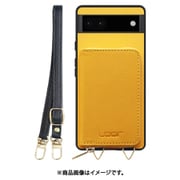 WORK24MPGG-PMP-GPX6A [Google Pixel6a 用 小銭入れ付きスマホケース/PUレザー/ストラップ付き パンプキン]