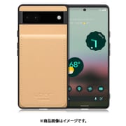 WORK56SCGG-BG-GPX6A [Google Pixel6a 用 折り畳み式カードポケット/本革/4枚収納 ベージュ]