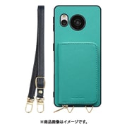 WORK24MPGG-TQ-GPX7P [Google Pixel7 Pro 用 小銭入れ付きスマホケース/PUレザー/ストラップ付き ターコイズ]