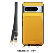 WORK24MPGG-PMP-GPX8P [Google Pixel8 Pro 用 小銭入れ付きスマホケース/PUレザー/ストラップ付き パンプキン]