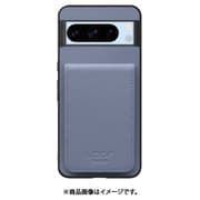 WORK56SCGG-BU-GPX8P [Google Pixel8 Pro 用 折り畳み式カードポケット/本革/4枚収納 ブルー]