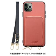 WORK24MPIP-CSM-11PM [iPhone 11 Pro Max 用 小銭入れ付きスマホケース/PUレザー/ストラップ付き コスモス]
