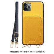WORK24MPIP-PMP-11PM [iPhone 11 Pro Max 用 小銭入れ付きスマホケース/PUレザー/ストラップ付き パンプキン]