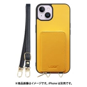 WORK24MPIP-PMP-IP14PS [iPhone 14 Plus 用 小銭入れ付きスマホケース/PUレザー/ストラップ付き パンプキン]