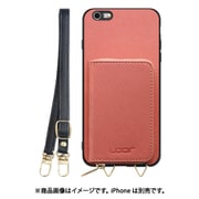 WORK24MPIP-CSM-6P [iPhone 6P/6sPS 用 小銭入れ付きスマホケース/PUレザー/ストラップ付き コスモス]