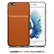 WORK56SCIP-CM-6P [iPhone 6P/6sPS 用 折り畳み式カードポケット/本革/4枚収納 キャメル]