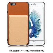 WORK56SCIP-CMBG-6P [iPhone 6P/6sPS 用 折り畳み式カードポケット/本革/4枚収納 キャメルベージュ]
