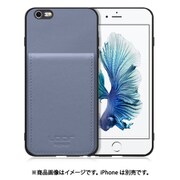 WORK56SCIP-BU-6P [iPhone 6P/6sPS 用 折り畳み式カードポケット/本革/4枚収納 ブルー]