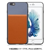 WORK56SCIP-BUCM-6P [iPhone 6P/6sPS 用 折り畳み式カードポケット/本革/4枚収納 ブルーキャメル]