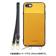WORK24MPIP-PMP-7 [iPhone 7/8/SE 用 小銭入れ付きスマホケース/PUレザー/ストラップ付き パンプキン]