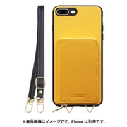 WORK24MPIP-PMP-7P [iPhone 7P/8P 用 小銭入れ付きスマホケース/PUレザー/ストラップ付き パンプキン]