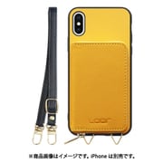 WORK24MPIP-PMP-X [iPhone X/XS 用 小銭入れ付きスマホケース/PUレザー/ストラップ付き パンプキン]