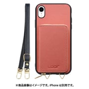 WORK24MPIP-CSM-XR [iPhone XR 用 小銭入れ付きスマホケース/PUレザー/ストラップ付き コスモス]