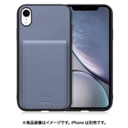 WORK56SCIP-BU-XR [iPhone XR 用 折り畳み式カードポケット/本革/4枚収納 ブルー]