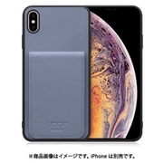 WORK56SCIP-BU-XSM [iPhone XSMax 用 折り畳み式カードポケット/本革/4枚収納 ブルー]