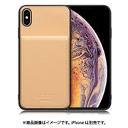 WORK56SCIP-BG-XSM [iPhone XSMax 用 折り畳み式カードポケット/本革/4枚収納 ベージュ]